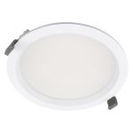 Ledvance Downlight LED Comfort Opale Blanc 30W/25W/20W 3600lm/3000lm/2400lm 100D - 930-940 CCT | Diamètre 200mm - IP44 - Meilleur Rendu Des Couleurs - Dali Dimmable