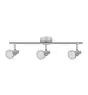Ledvance LED Spot GU10 Aluminium 3x 3W - 827 Zeer Warm Wit 