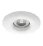 Noxion Encastré Spot Fix MR16 inclinable Blanc | Diamètre 70mm - GU10 Culot