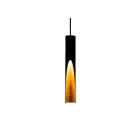 Eglo Suspension Luminaire Barbotto Acier Noir, Dorée 4.5W 345lm - 830 Blanc Chaud | Convient pour GU10